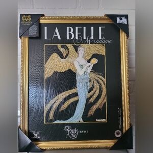 Brand new vintage La Belle Madame Framed Art Print Sortilèges 1922